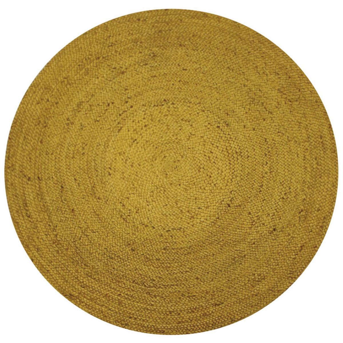 DIB - Alfombra Jute Maui 150x150 cm Yute Mostaza