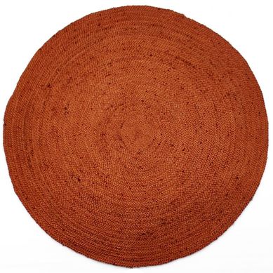 Alfombra Jute Maui 150x150 cm naranjo