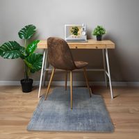 Protector Piso Design 91x122 cm PVC Celeste