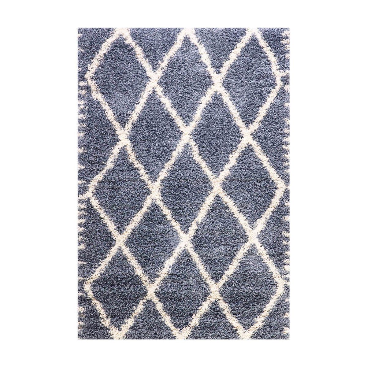 DIB - Alfombra Grande Shaggy Design 180x275 cm Polipropileno Aqua