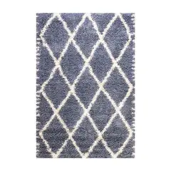 DIB - Alfombra Shaggy design 180x275 cm aqua