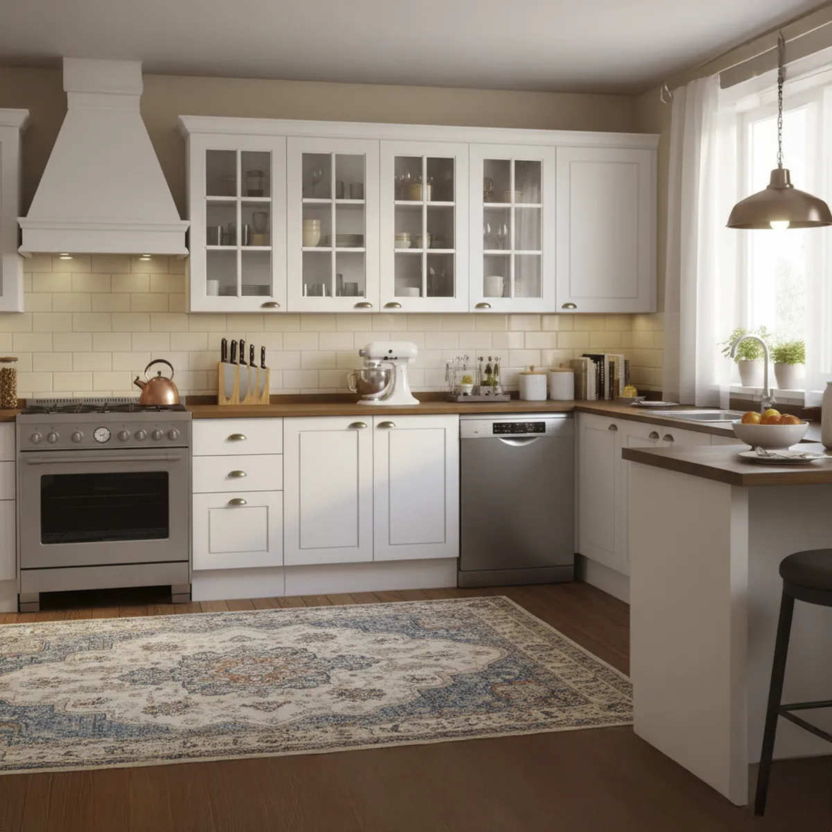 HOME MOBILI - Mueble base 2 puertas Americana 80cm