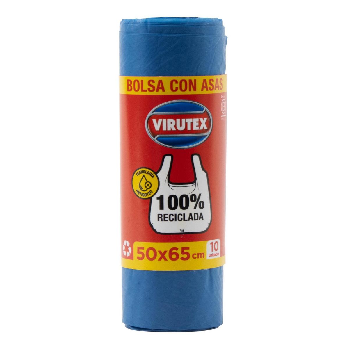 VIRUTEX - Bolsa con Asas 50x65 cm 10 Litros N/A