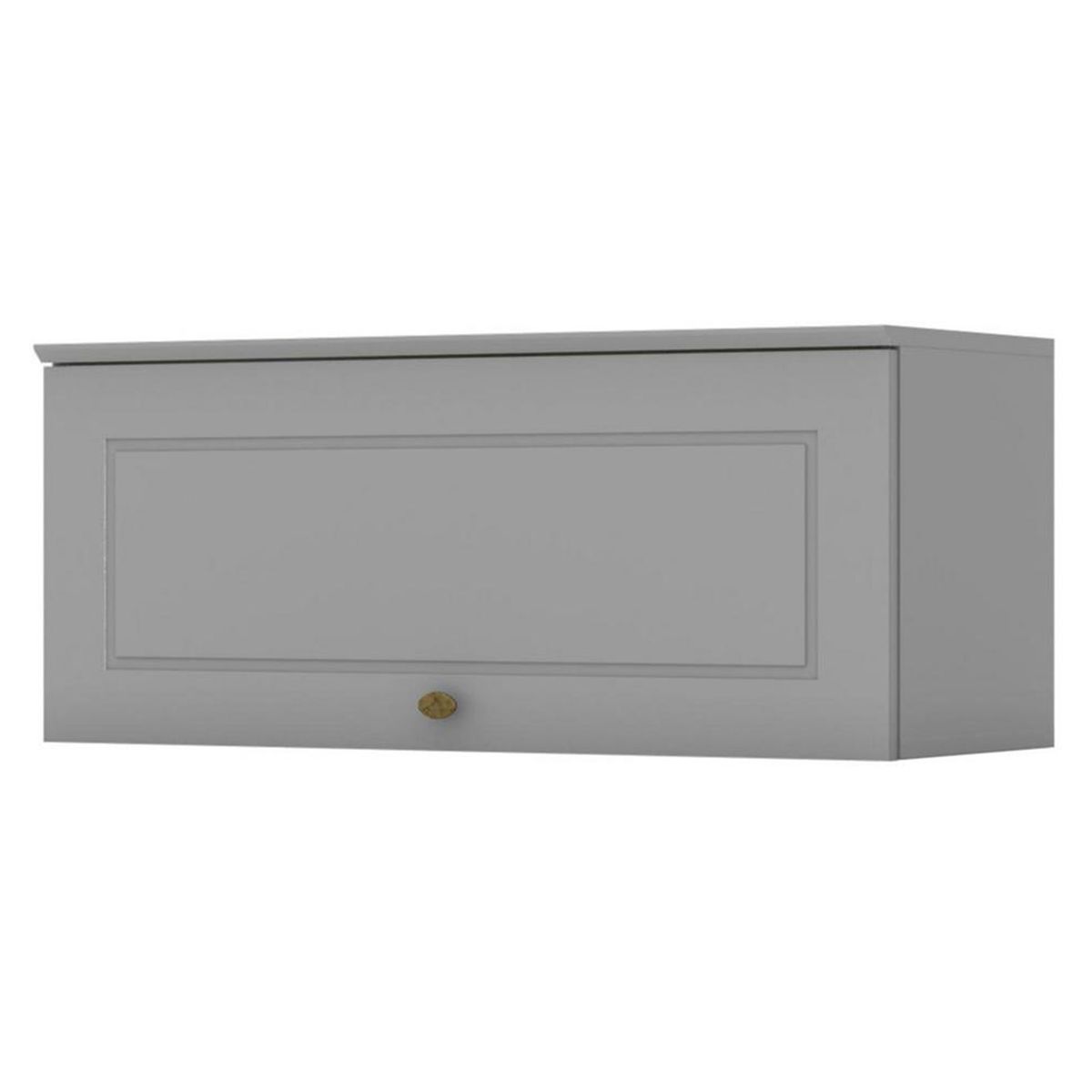 HOME MOBILI - Mueble aereo 1 puerta gris Americana 80cm