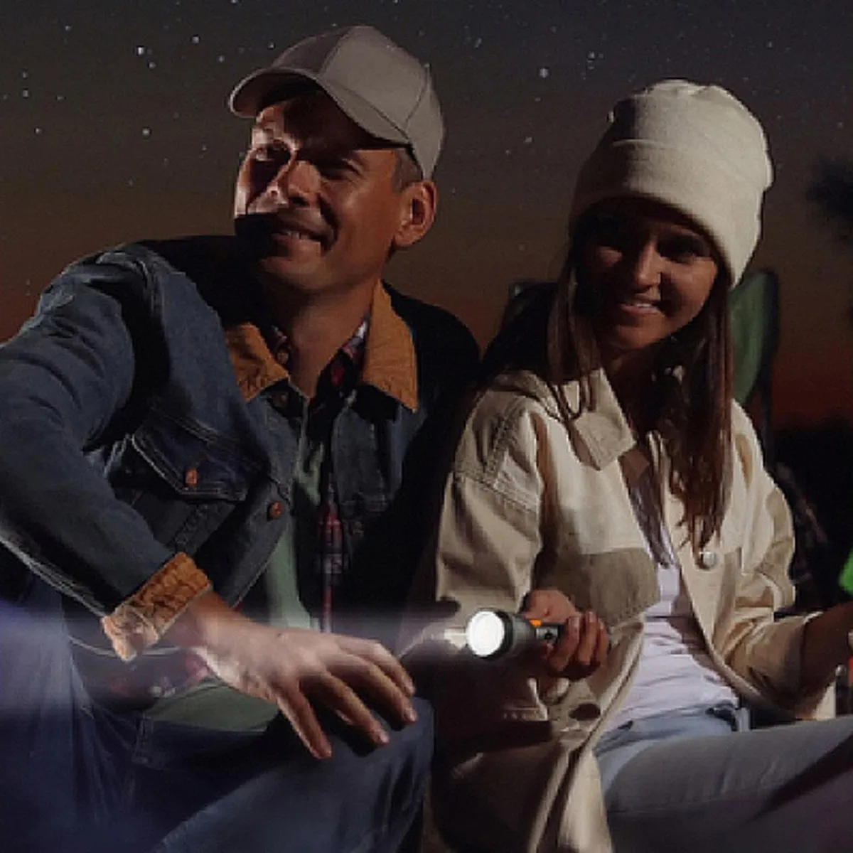 ATRIO - Linterna de mano recargabable 3 W led 100 L