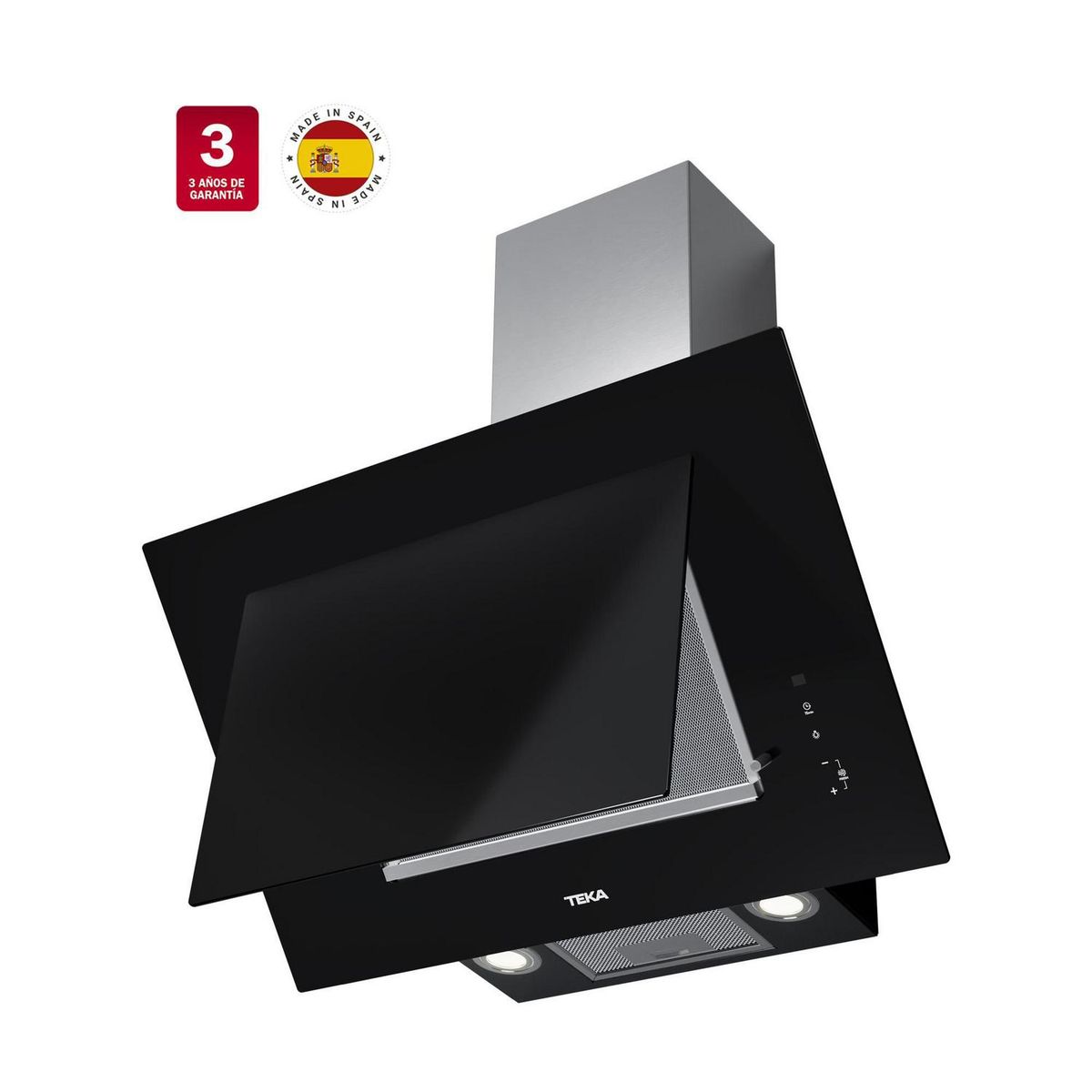 TEKA - Campana Vertical 70 cm Negro DVT PRO-78660 TBS BK