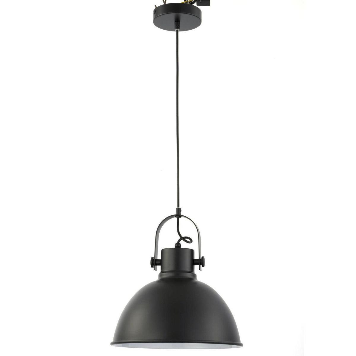 DISEÑO 3 - Lámpara Colgante London Acero Negro