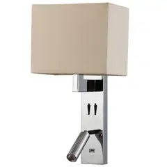 DISEÑO 3 - Apliqué Led Acero Gris 20 cm