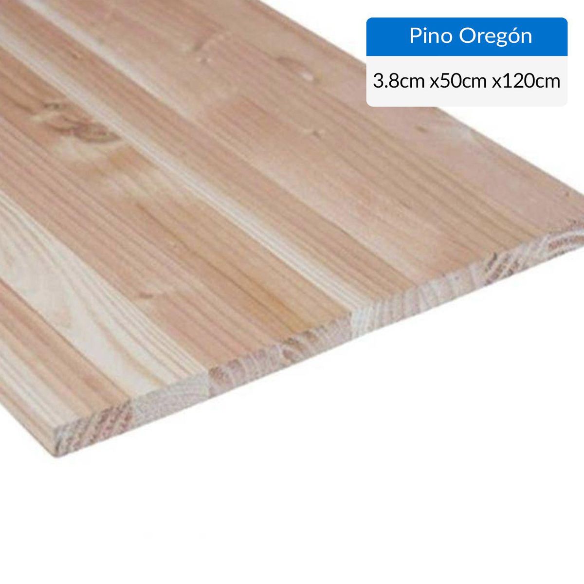 TIMBERMAC - Madera cubierta oregón 3,8x50x120 cm