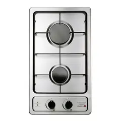 SINDELEN - Encimera Gas 2 Platos Inox CEG-4250IN