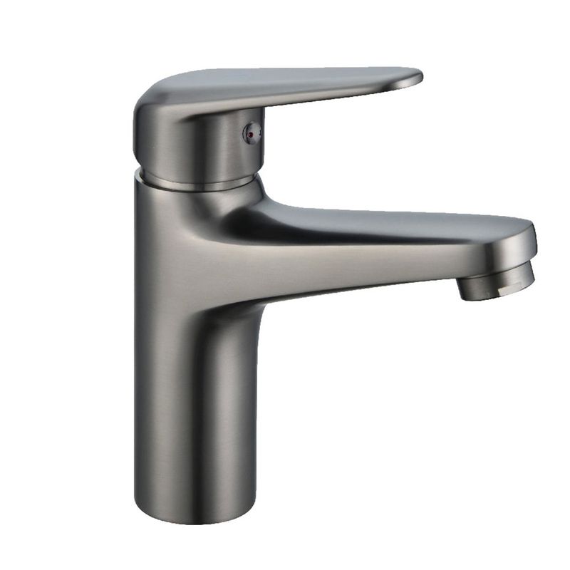 DUSCHY - Monomando lavamanos euro gun metal coolstart