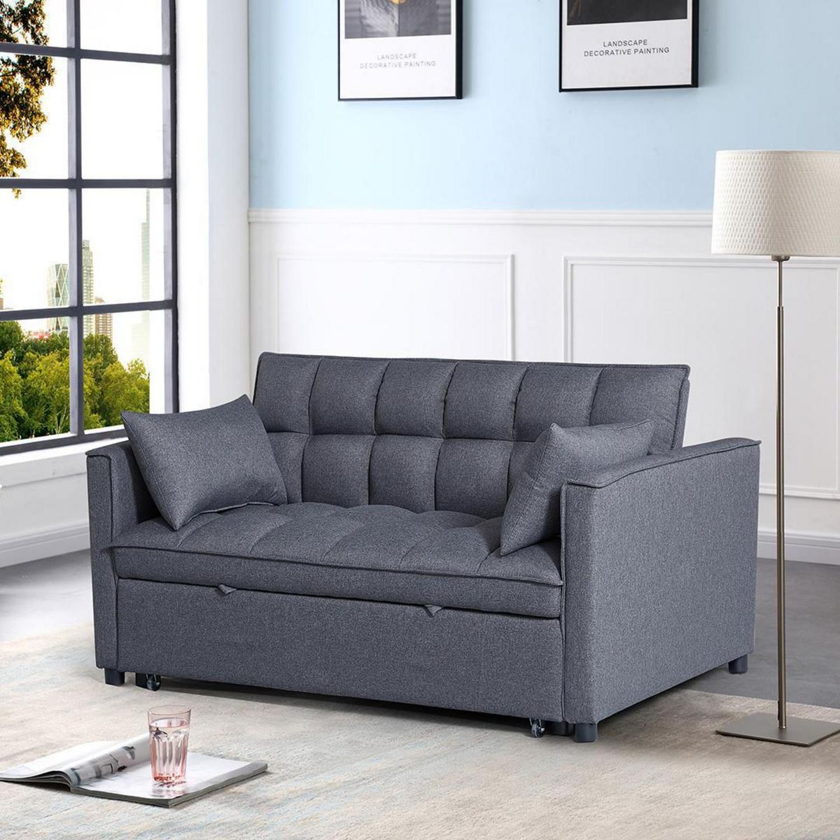 IDETEX - Futón Brela 137x95x78 cm