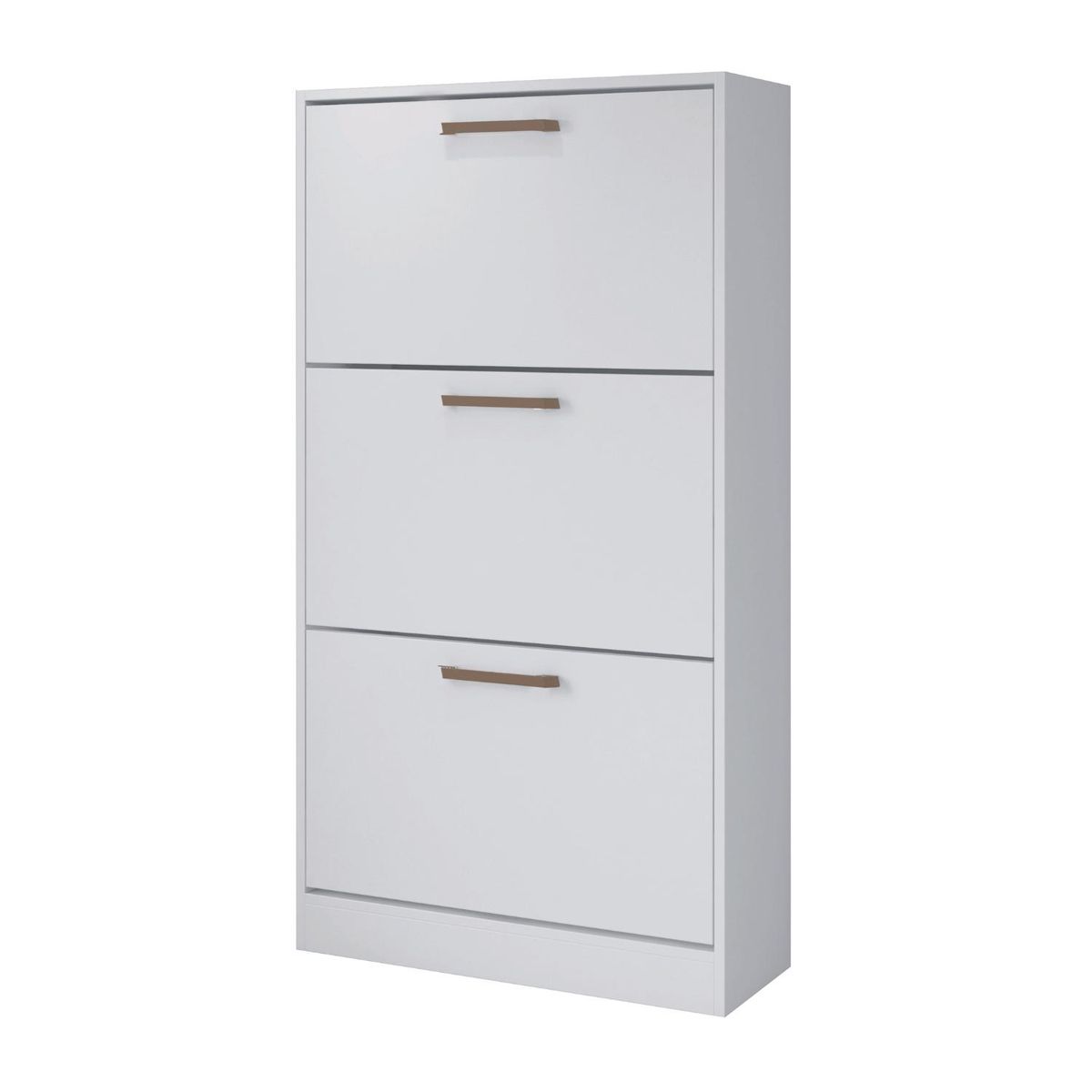 ONESSTA - Zapatera MDP 3 Nivel(es) 67.5x126.5x25 cm Blanco