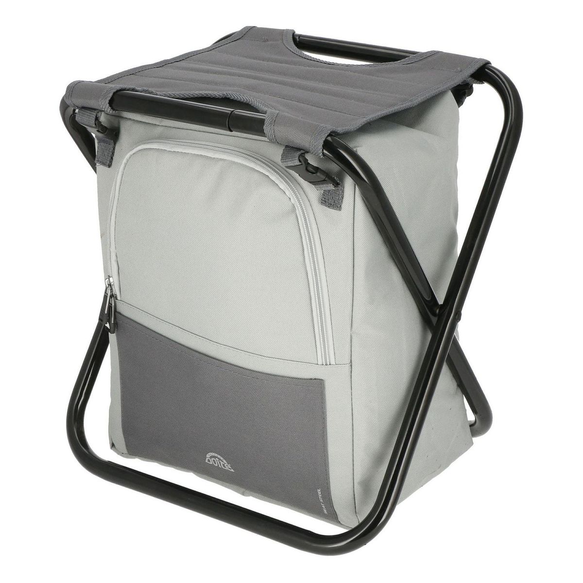 DOITE - Cooler Mochila con Asiento 20 l Gris Claro/ Oscuro