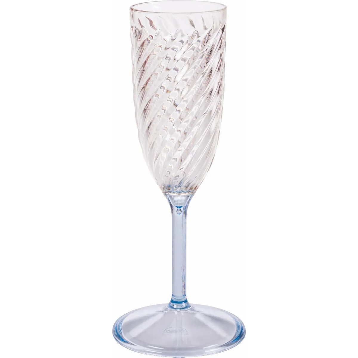 JUST HOME COLLECTION - Copa de Champágne 200 ml Plástico Azul