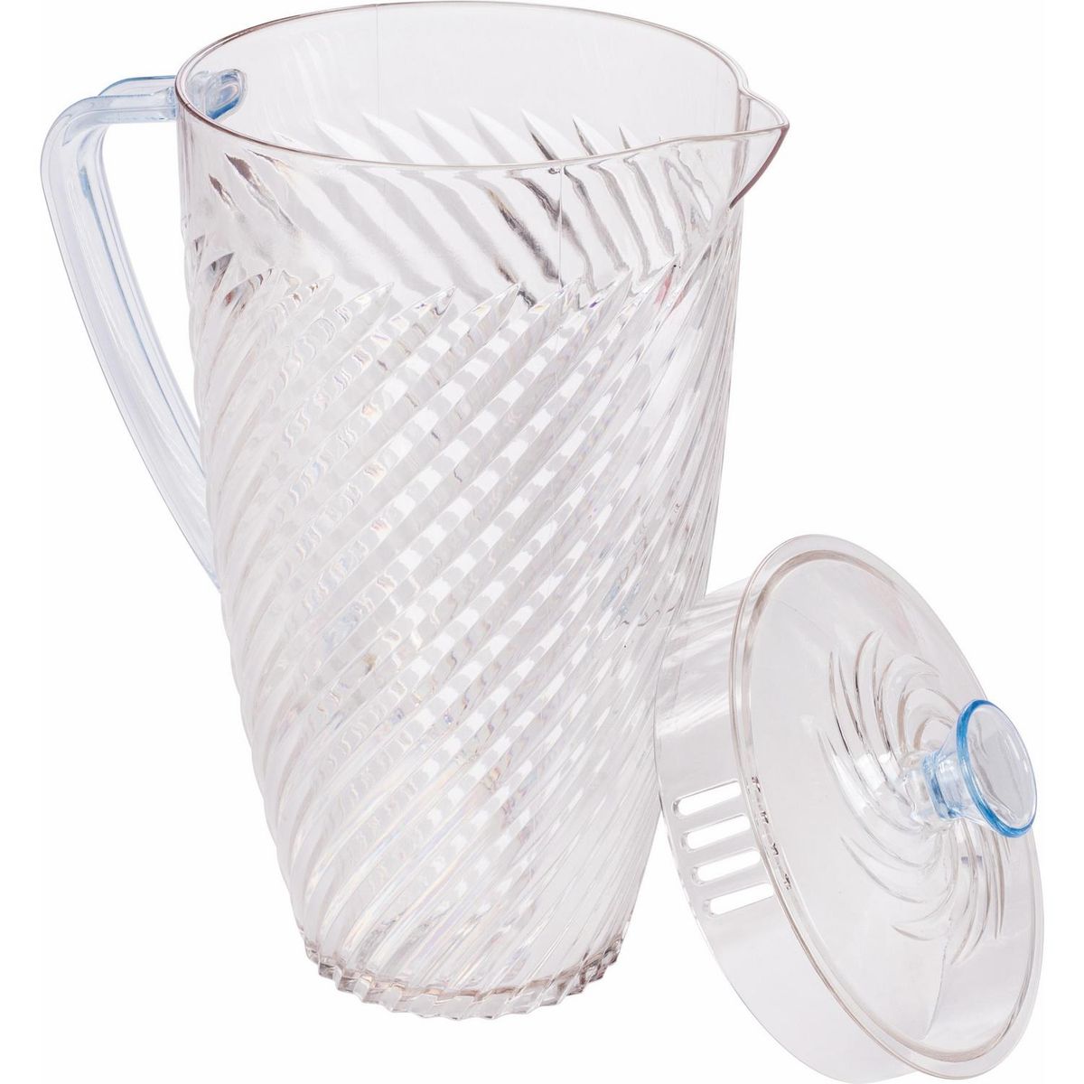 JUST HOME COLLECTION - Jarro de Plástico 1.7 l Twist Transparente