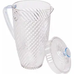 PLASUTIL - Jarro de Plástico 1.7 l Twist Transparente