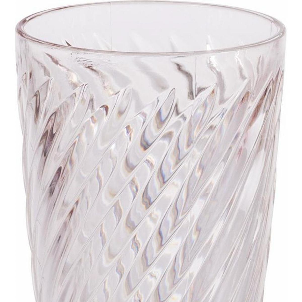 JUST HOME COLLECTION - Vaso Cerveza Plasutil 360 ml Transparente Alto Granel