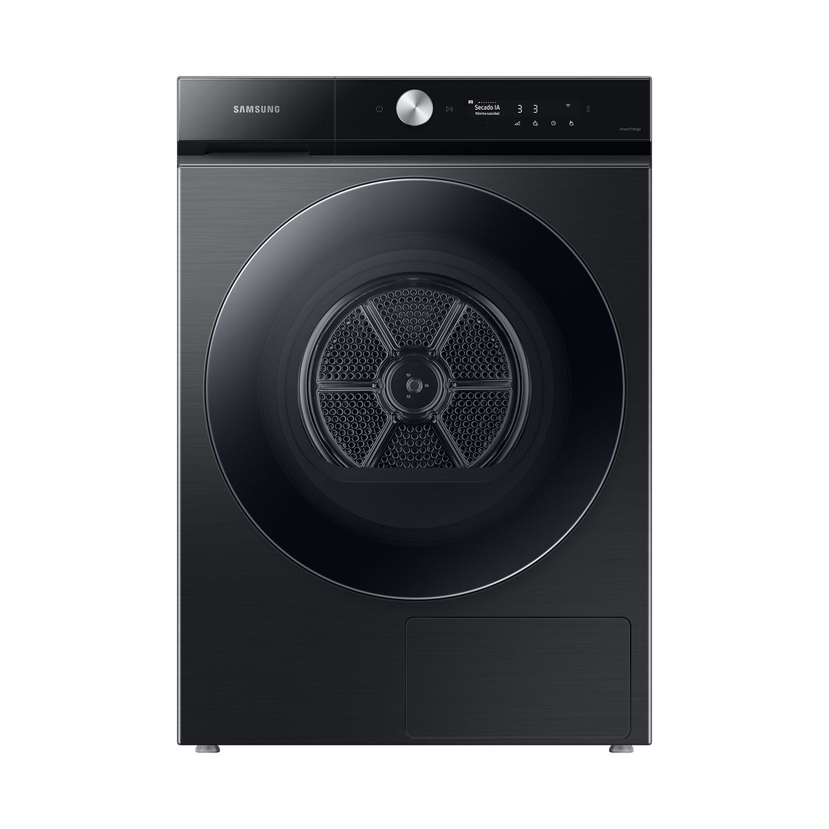 SAMSUNG - Secadora Bespoke 17 kg Carga Frontal con Bomba de calor Black DV17B9750CV/ZS