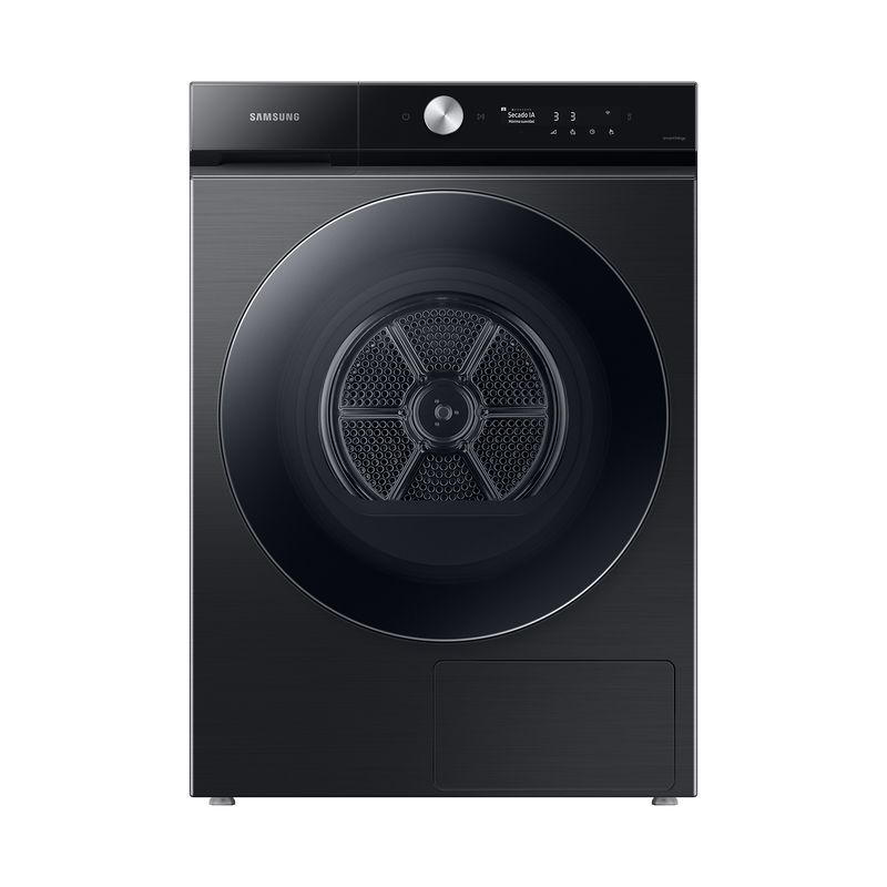 SAMSUNG - Secadora Bespoke 17 kg Carga Frontal con Bomba de calor Black DV17B9750CV/ZS