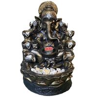 Ganesha Sobre Pileta Cuarzo 40 cm