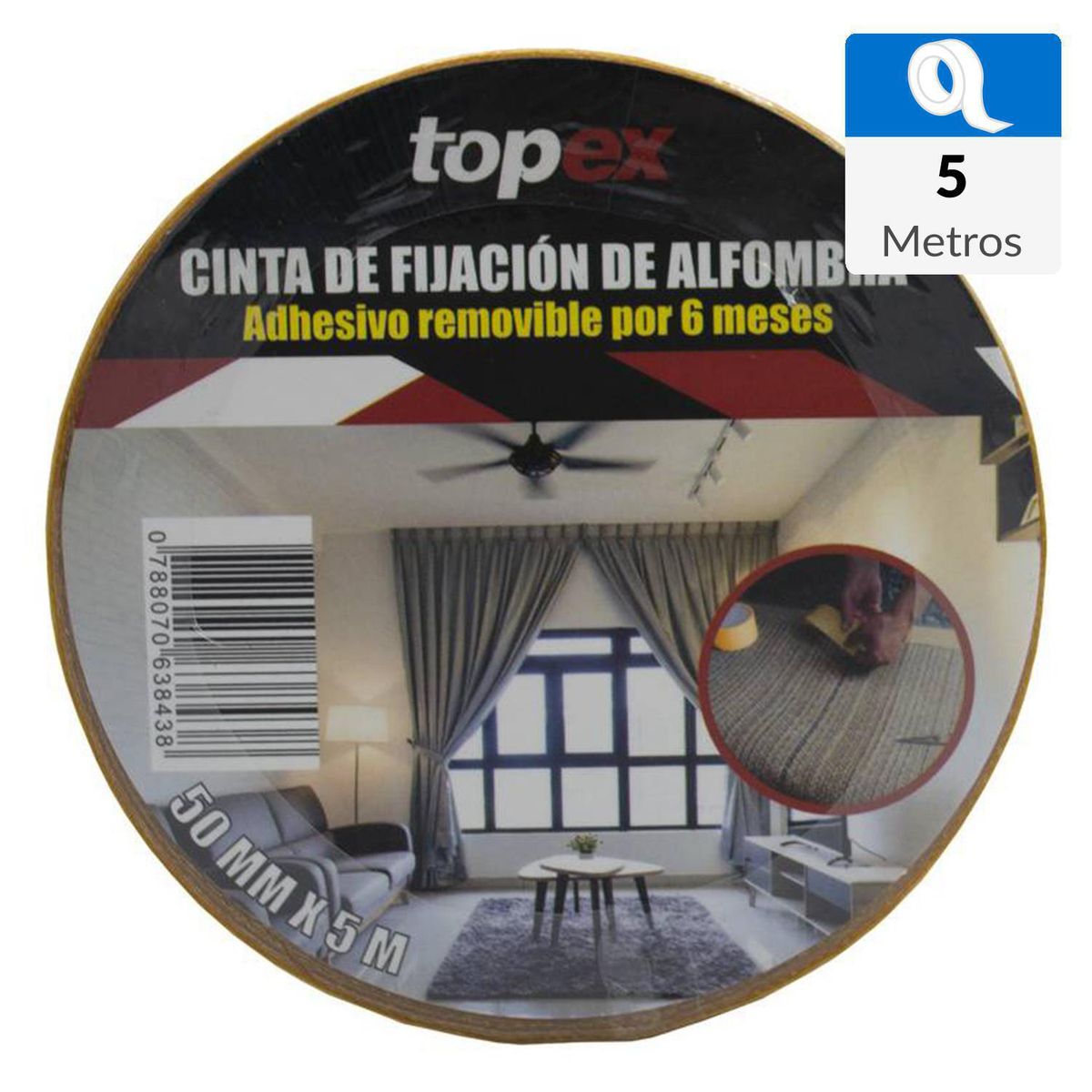 TOPEX - Cinta de fijación alfombra