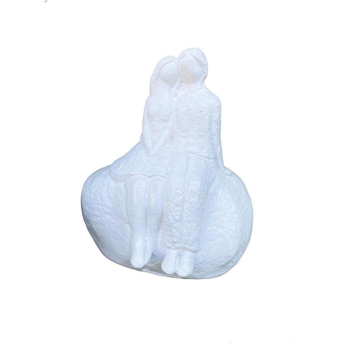 SAT NAM INSPIRES - Pareja de Enamorados Sobre Roca White