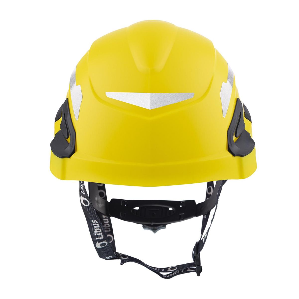 LIBUS - Casco textil con cremallera amarillo