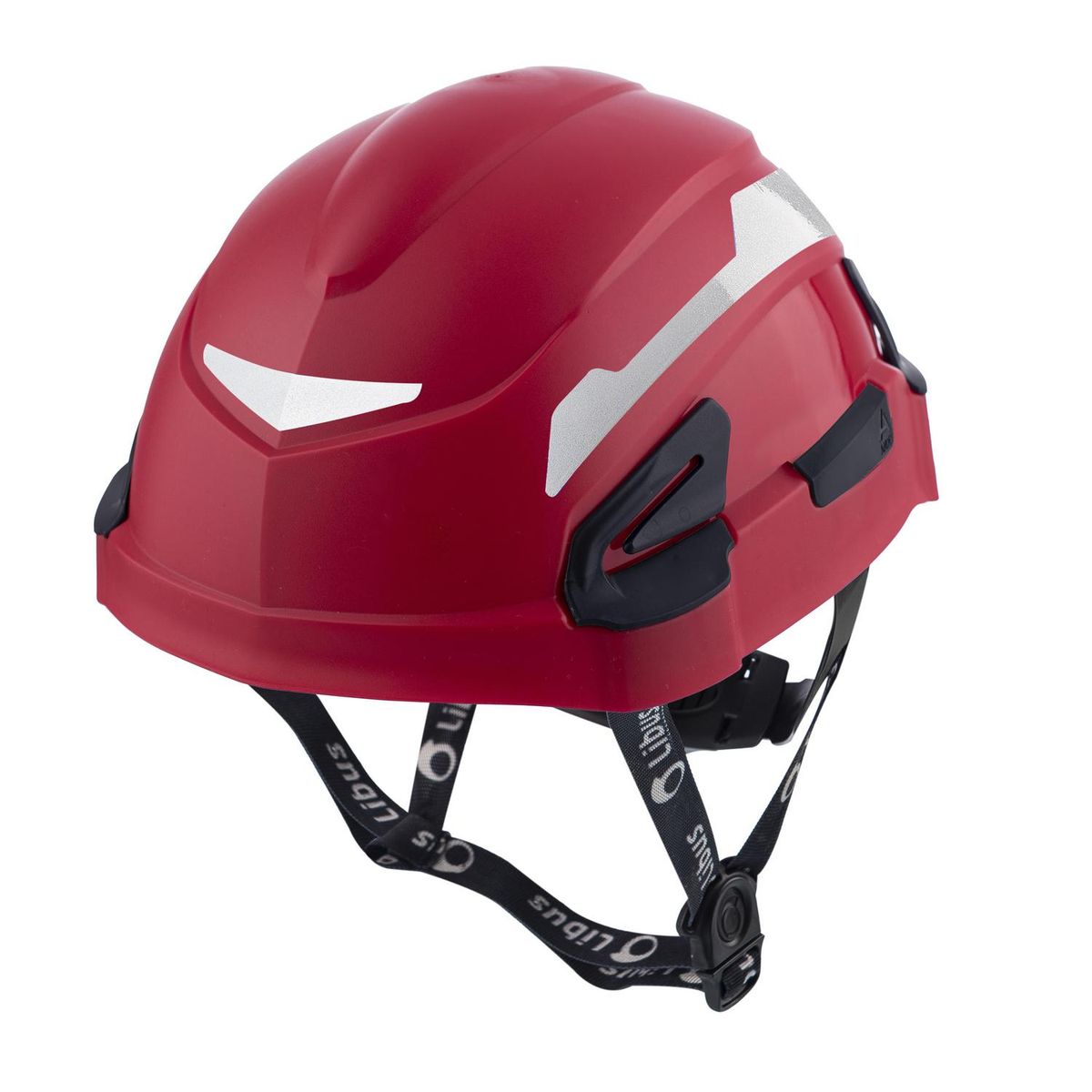 LIBUS - Casco textil con cremallera rojo