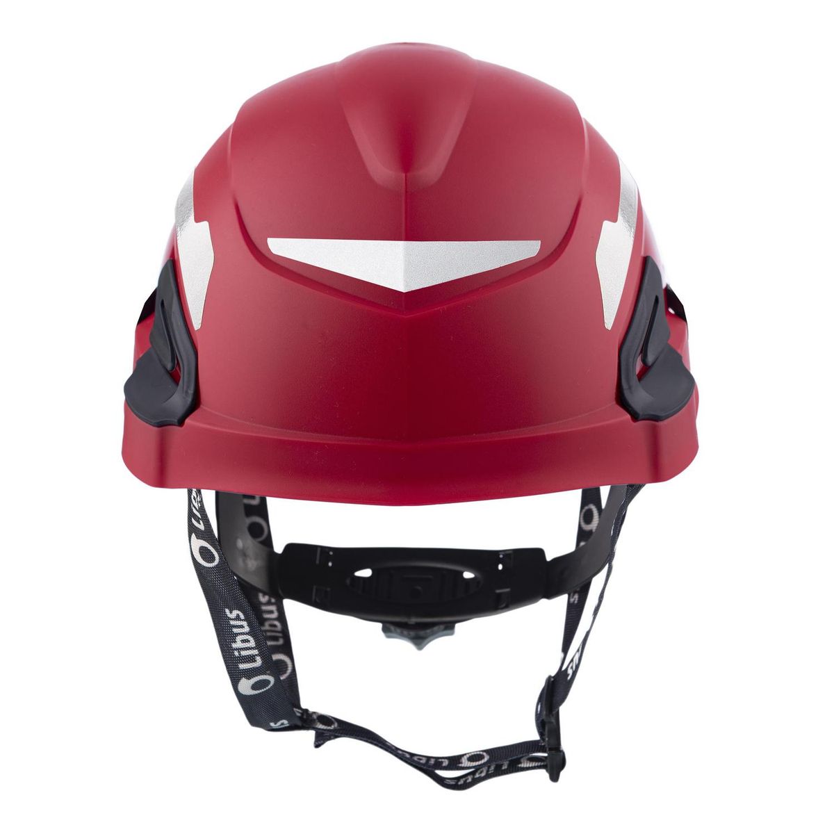 LIBUS - Casco textil con cremallera rojo