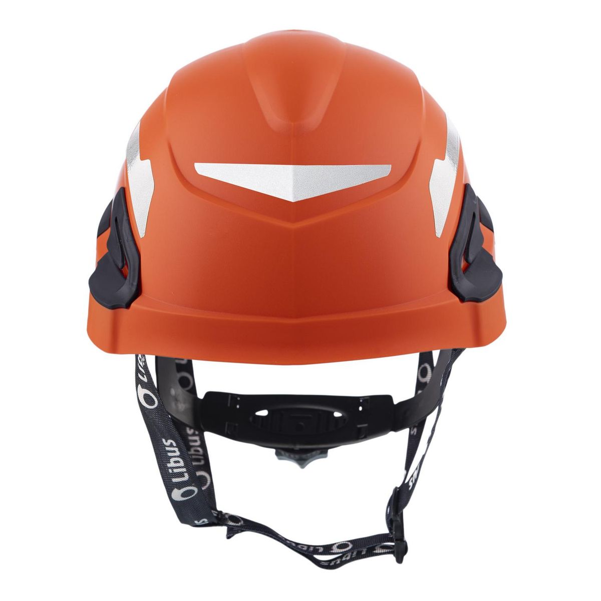 LIBUS - Casco textil con cremallera naranja