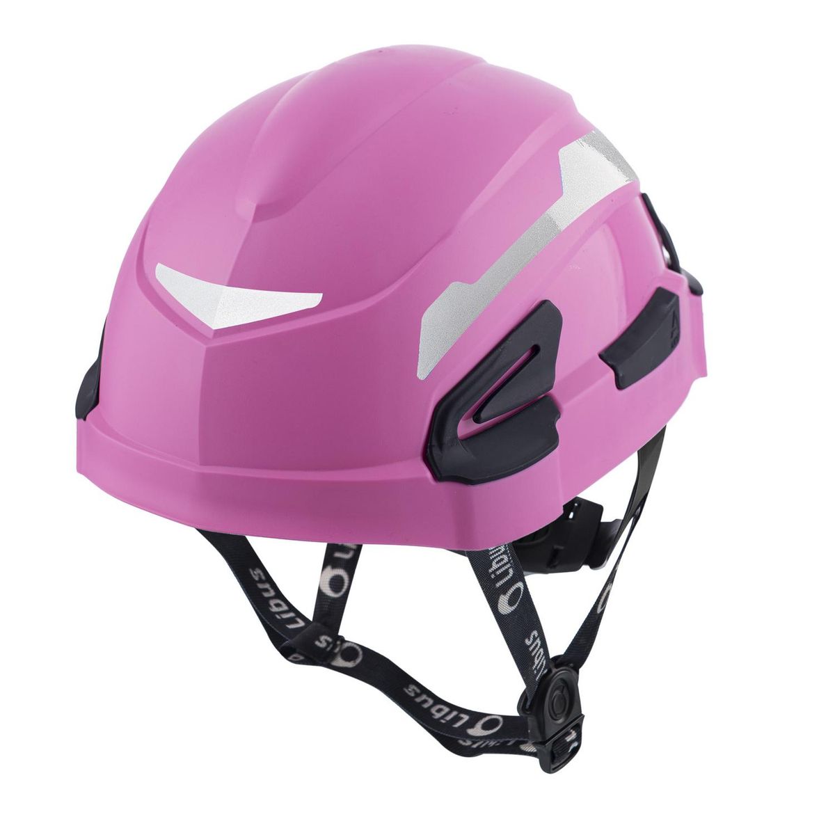 LIBUS - Casco textil con cremallera rosado