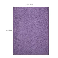 JUST HOME COLLECTION - Alfombra shaggi lisa 133x180 cm lila