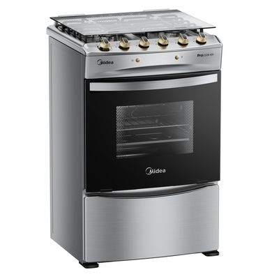 Imagen 2 del producto Cocina a Gas 4 Platos Silver MCG-4QPI24NS