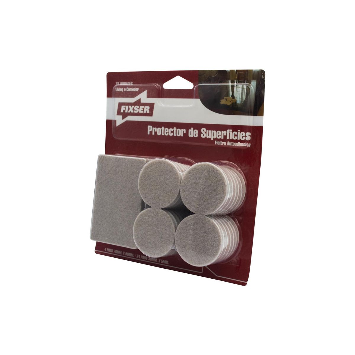 FIXSER - Pack fieltros living/comedor