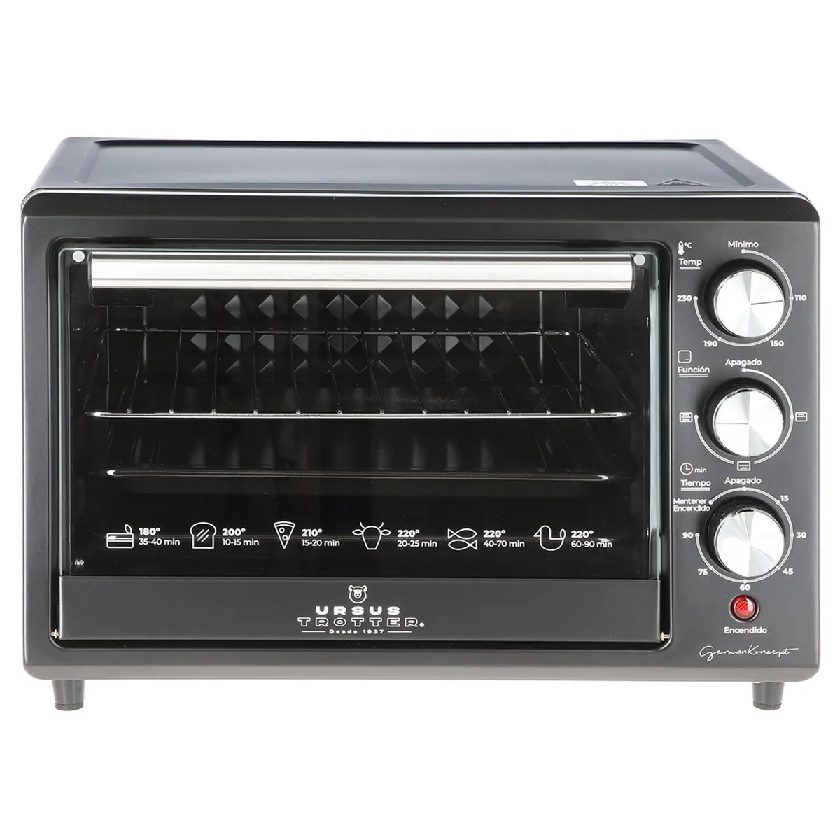URSUS TROTTER - Horno Eléctrico Sobremesa 25 Litros UT-BACKOFEN PRO-B
