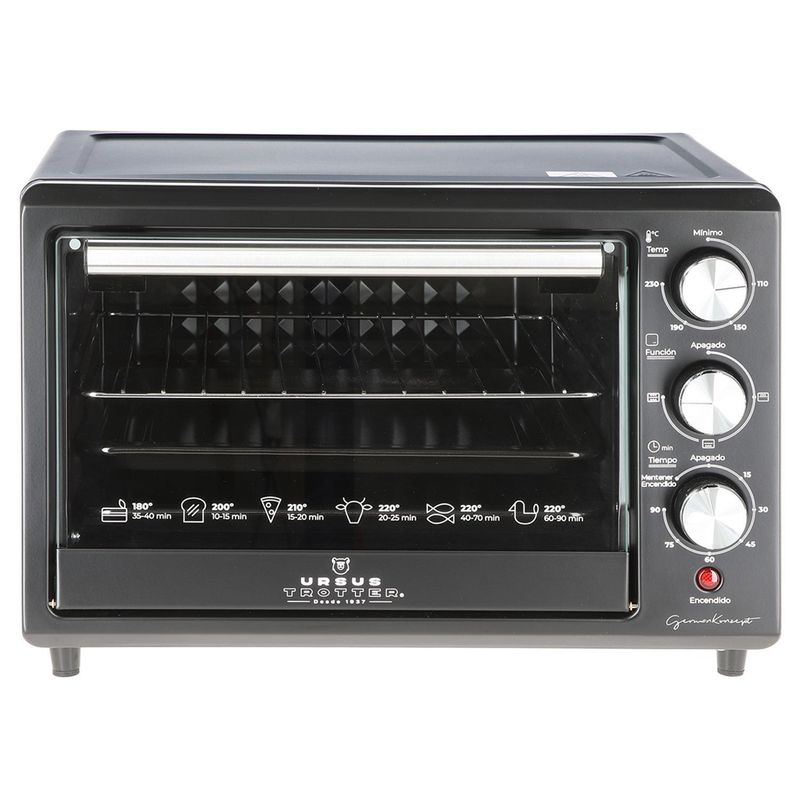 URSUS TROTTER - Horno Eléctrico Sobremesa 25 Litros UT-BACKOFEN PRO-B