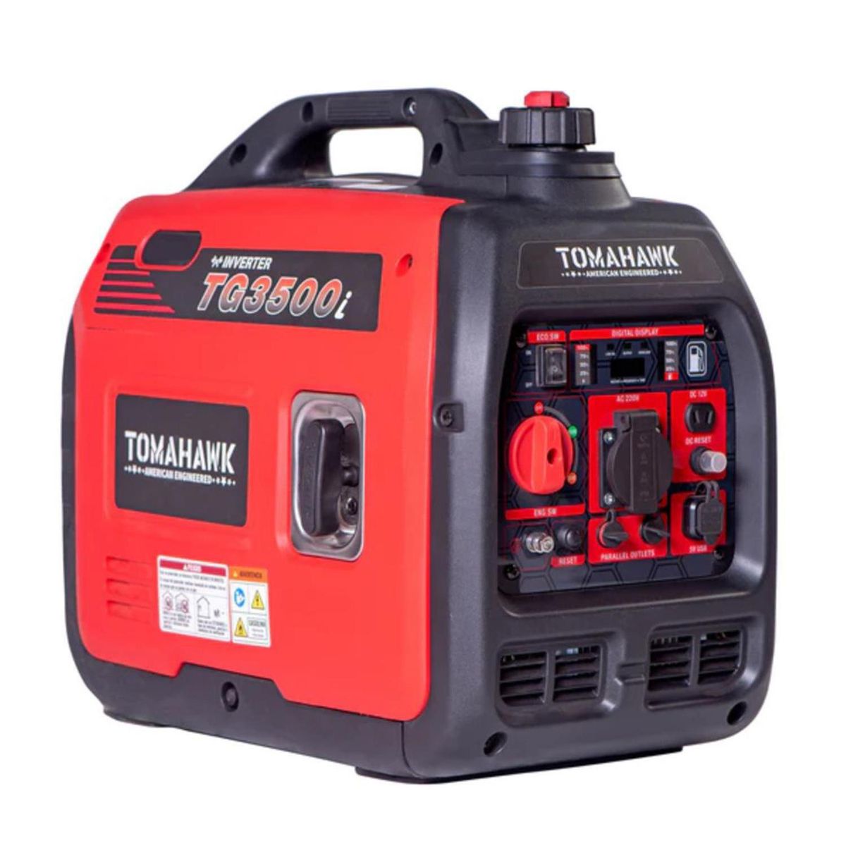 TOMAHAWK POWER - Generador Eléctrico a Gasolina Partida Manual 3500 W 4.1 l