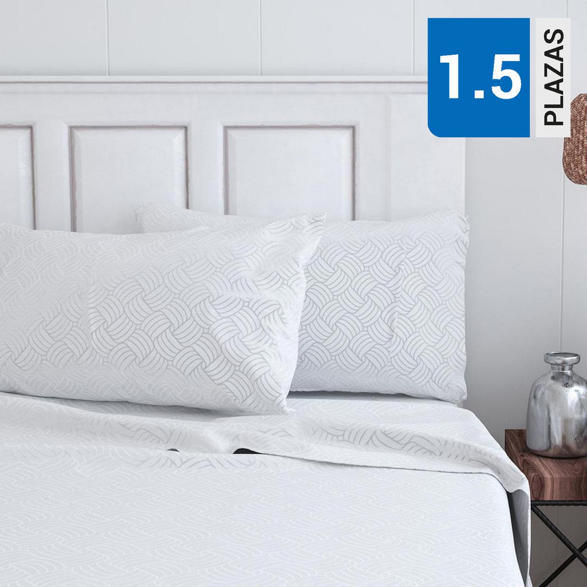 DORAL - Juego sábanas embossed escocés mf