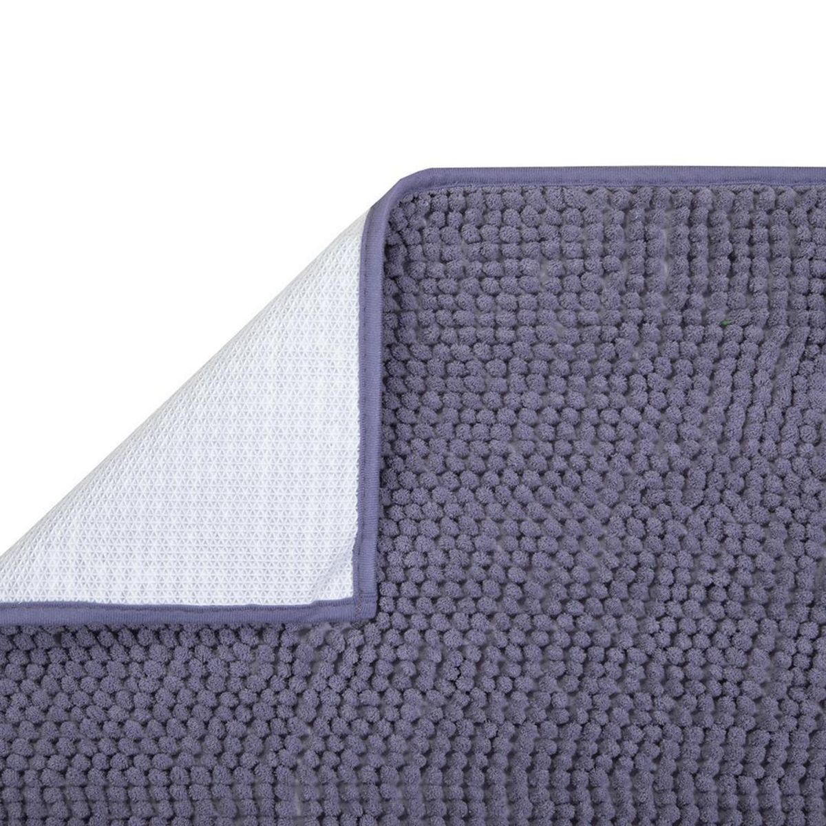 DORAL - Piso de baño marbella shaggy rosado 40x60cm