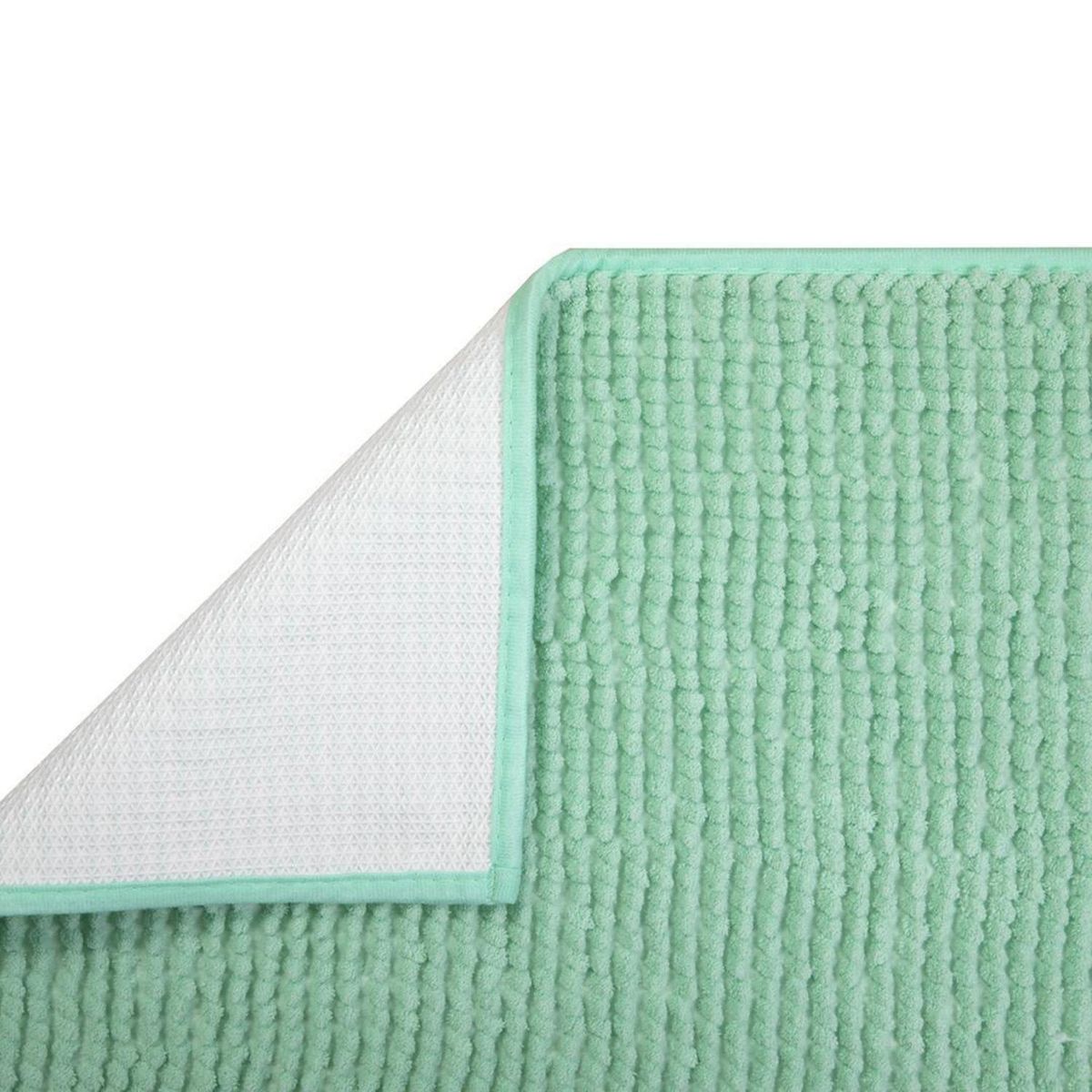 DORAL - Piso de baño marbella shaggy rosado 40x60cm