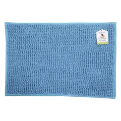 DORAL - Piso de baño marbella shaggy rosado 40x60cm