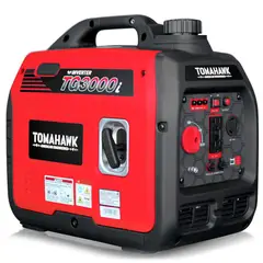 TOMAHAWK POWER - Generador Eléctrico a Gasolina Partida Manual 3000 W 4.1 l