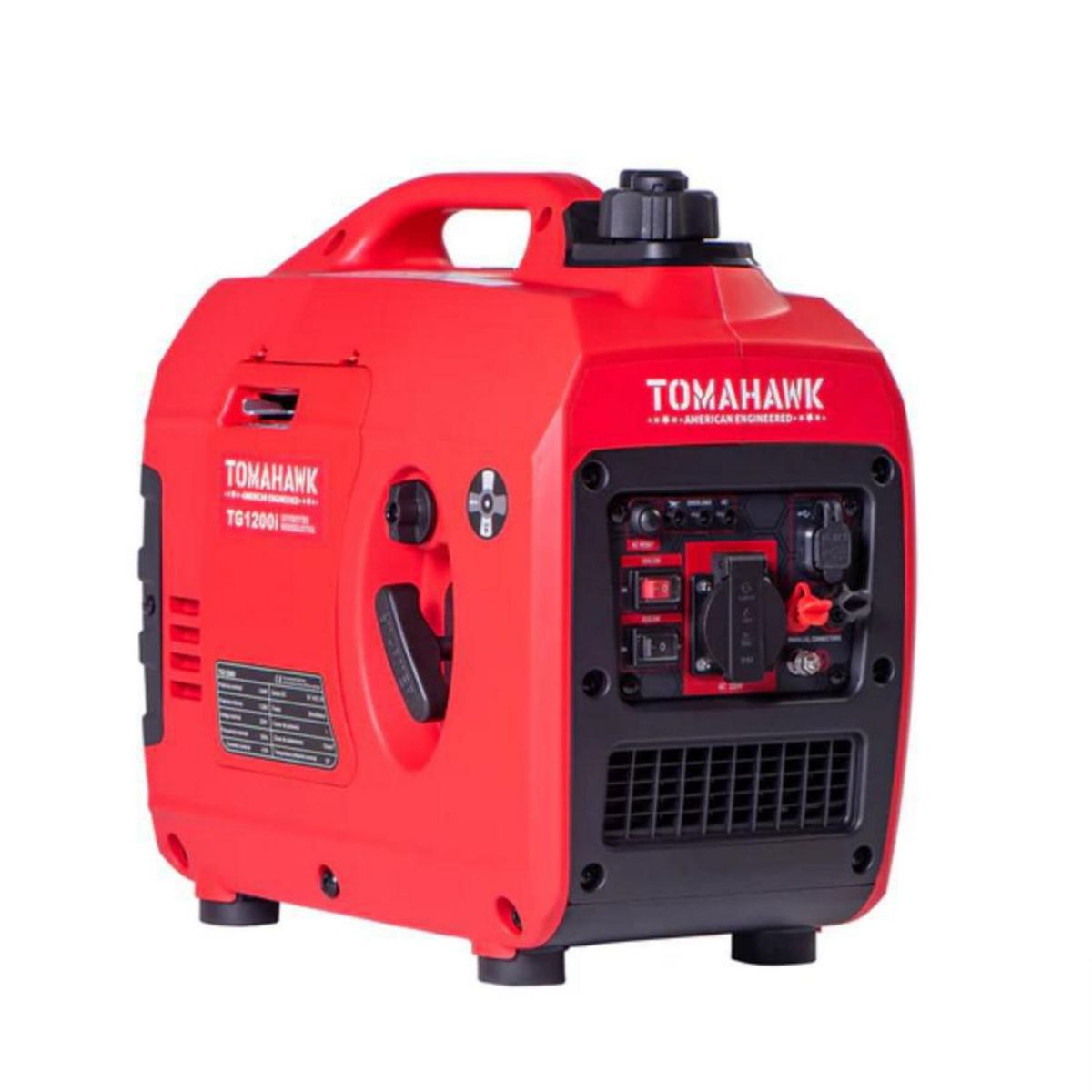 TOMAHAWK POWER - Generador Eléctrico a Gasolina Partida Manual 1200 W 2.5 l