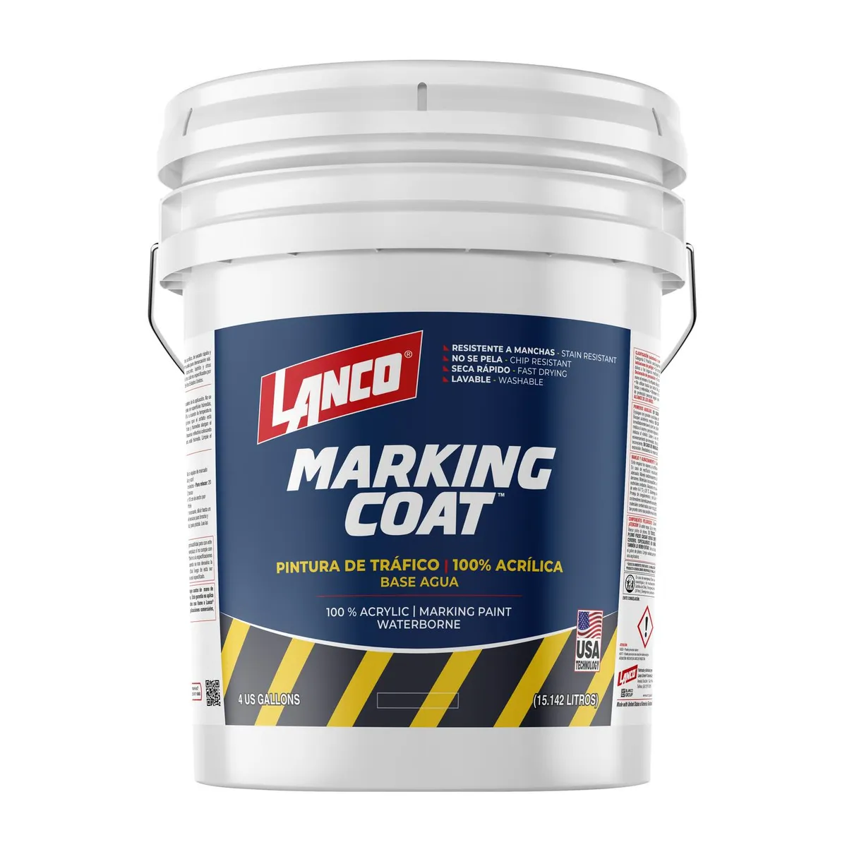 LANCO - Pintura de Demarcación Vial Tineta 4 galón(es) Mate AZUL