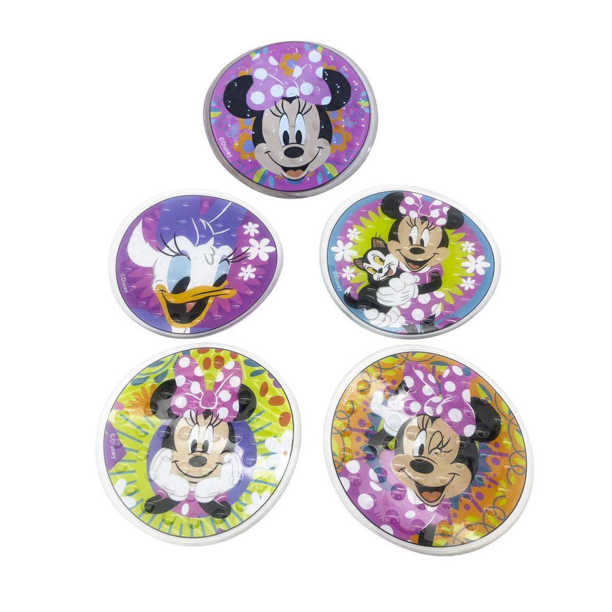 VAIS - Set antideslizantes ducha 5 unidades Diseños Surtidos