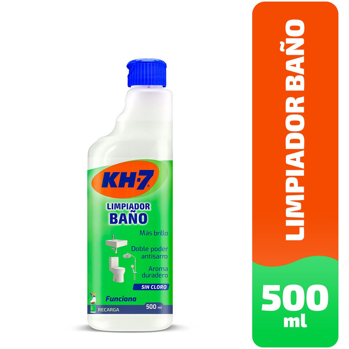 KH 7 - Botella recarga baños 500 ml. Kh7