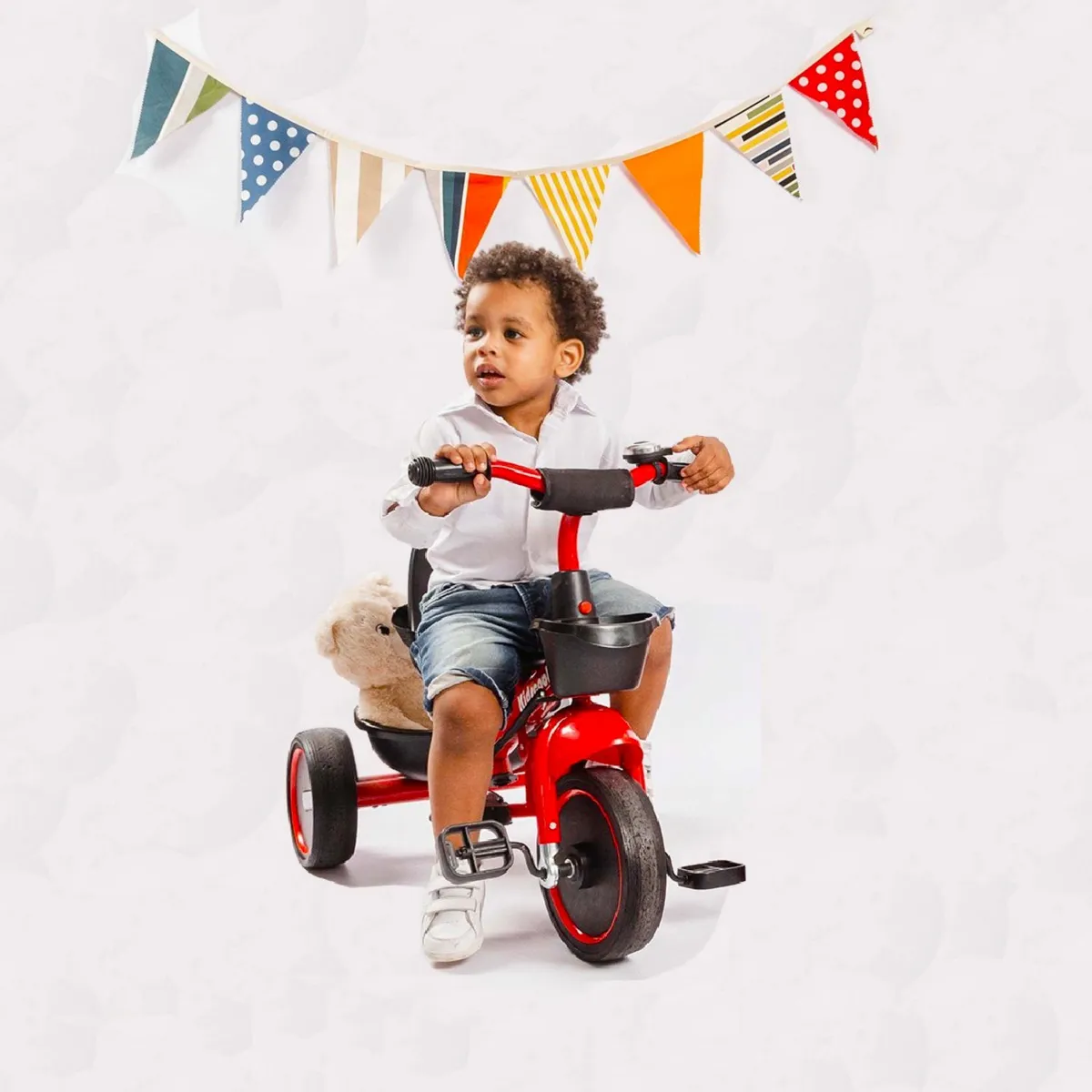 KIDSCOOL - Triciclo Classic New Rojo Desde 1 año