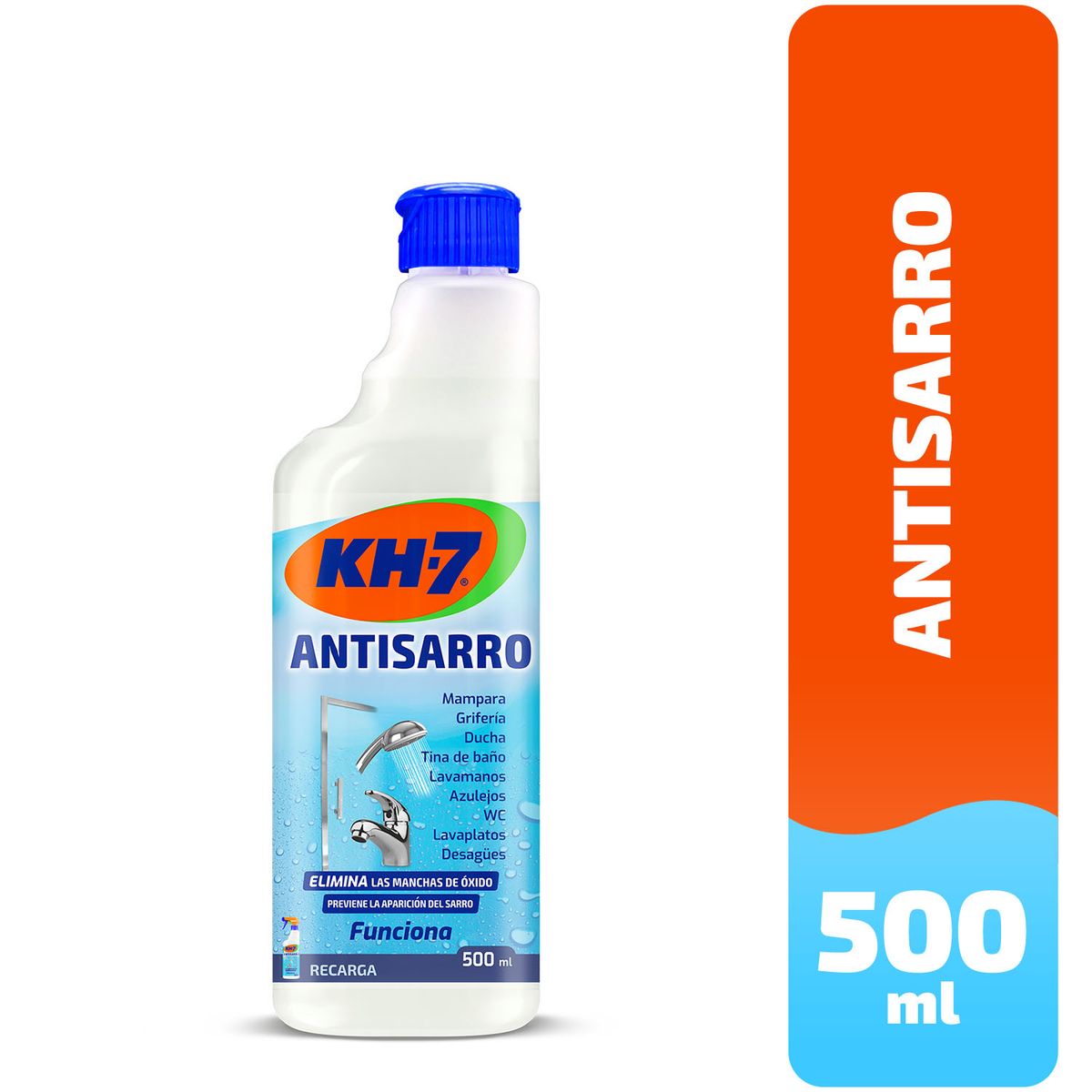 KH 7 - Botella recarga antisarro 500 ml. Kh7
