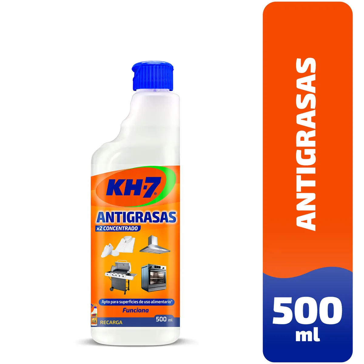 KH 7 - Botella recarga antigrasas 500 ml. Kh7
